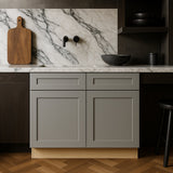 Home Decorators Collection Newport Pearl Gray Kitchen Cabinet