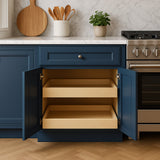 Home Decorators Collection Newport Mythic Blue Base Kitchen Cabinet