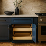 Home Decorators Collection Newport Mythic Blue Base Kitchen Cabinet