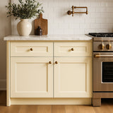 Home Decorators Collection Newport 33" Cream Shaker-Style Kitchen Cabinet