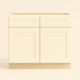 Home Decorators Collection Newport 33" Cream Shaker-Style Kitchen Cabinet