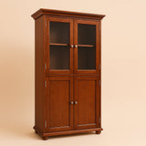 Home Decorators Collection Hampton Harbor Linen Cabinet in Sequoia