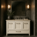 Home Decorators Collection Claxby 36-Inch White Bathroom Vanity Cabinet