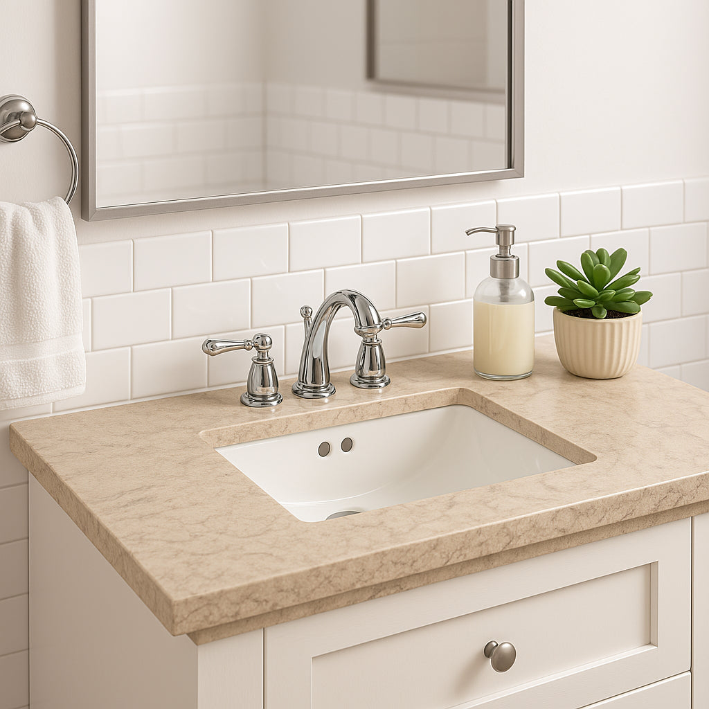 Home Decorators Collection 37-inch Winter Mist Vanity Top with Sink