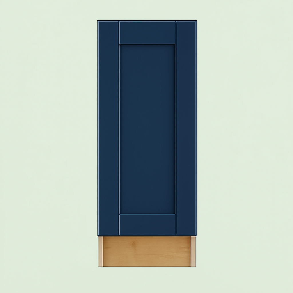 Home Decorators Collection Washington Vessel Blue Shaker Base Kitchen Cabinet