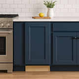 Home Decorators Collection Washington Vessel Blue Shaker Base Kitchen Cabinet
