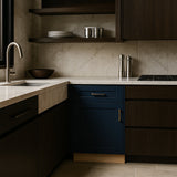 Home Decorators Collection Washington Vessel Blue Shaker Base Kitchen Cabinet