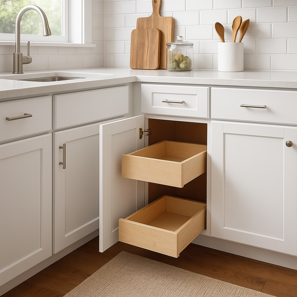 Home Decorators Collection Washington Vesper White Shaker Base Kitchen Cabinet