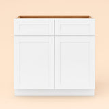 Home Decorators Collection Washington Vesper White Shaker Base Kitchen Cabinet