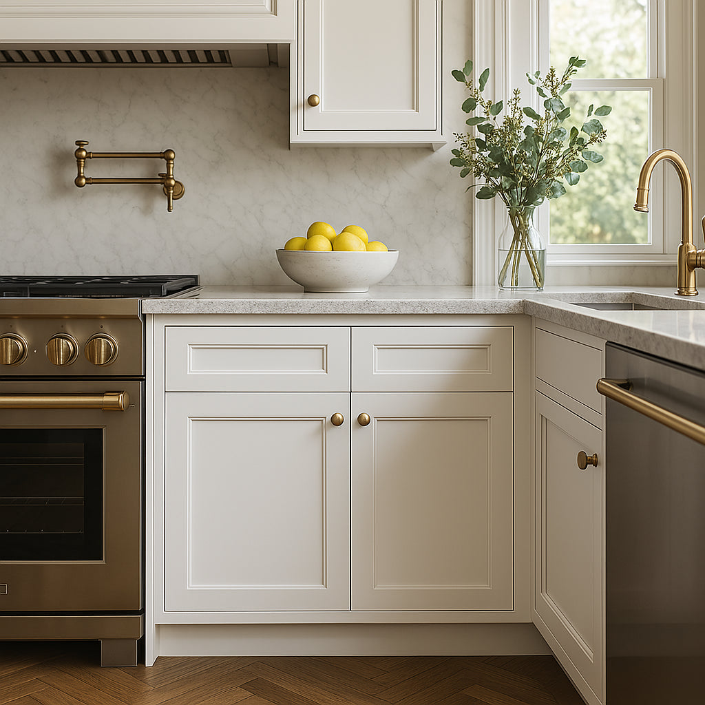 Home Decorators Collection Washington Vesper White Shaker Base Kitchen Cabinet