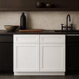 Home Decorators Collection Washington Vesper White Shaker Base Kitchen Cabinet