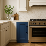 Home Decorators Collection Washington Vessel Blue Shaker Kitchen Cabinet