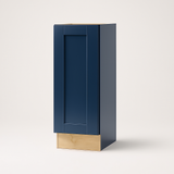 Home Decorators Collection Washington Vessel Blue Shaker Kitchen Base Cabinet