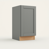 Home Decorators Collection Veiled Gray Shaker Base Kitchen Cabinet