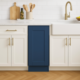 Home Decorators Collection Washington Vessel Blue Shaker Base Kitchen Cabinet