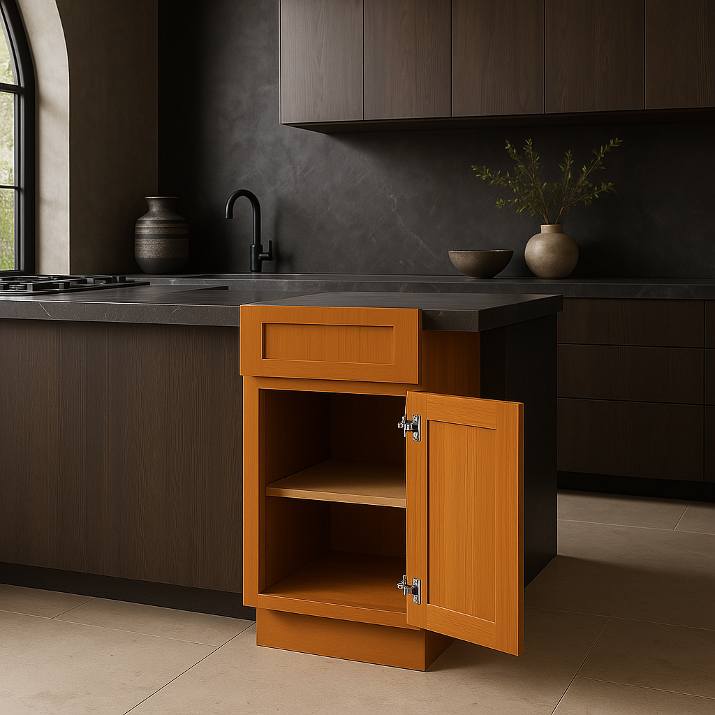 Home Decorators Collection Newport Cinnamon Kitchen Base Cabinet