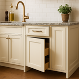 Home Decorators Collection Newport Blended Cream Shaker Style Kitchen Cabinet