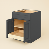 Home Decorators Collection Grayson Deep Onyx Base Kitchen Cabinet
