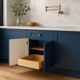 Home Decorators Collection Washington Vessel Blue Shaker Base Cabinet