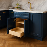 Home Decorators Collection Newport Mythic Blue Soft-Close Base Kitchen Cabinet
