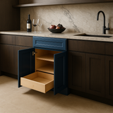 Home Decorators Collection Newport Mythic Blue Soft-Close Base Kitchen Cabinet