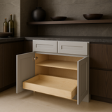 Home Decorators Collection Newport 33-Inch Base Kitchen Cabinet in Pearl Gray