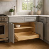 Home Decorators Collection Newport 33-Inch Base Kitchen Cabinet in Pearl Gray