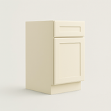 Home Decorators Collection Newport 30 in. W x 24 in. D x 34.5 in. H Assembled Plywood Base Kitchen Cabinet in Blended Cream with Soft Close