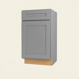 Home Decorators Collection Grayson 21 in. Pearl Gray Base Kitchen Cabinet