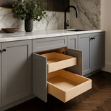 Home Decorators Collection Washington Veiled Gray Shaker Base Kitchen Cabinet