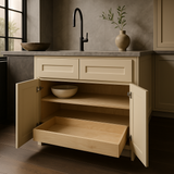 Home Decorators Collection Newport 36" Base Kitchen Cabinet in Blended Cream