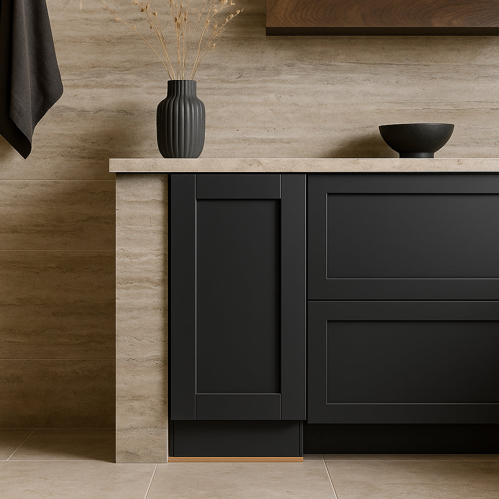 Home Decorators Collection Onyx Plywood Base Kitchen Cabinet with Soft Close Door