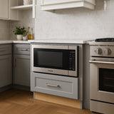 Home Decorators Collection Newport Microwave Base Kitchen Cabinet, Pearl Gray