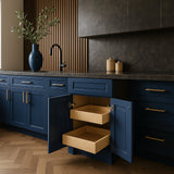 Home Decorators Collection Grayson Mythic Blue Plywood Base Kitchen Cabinet