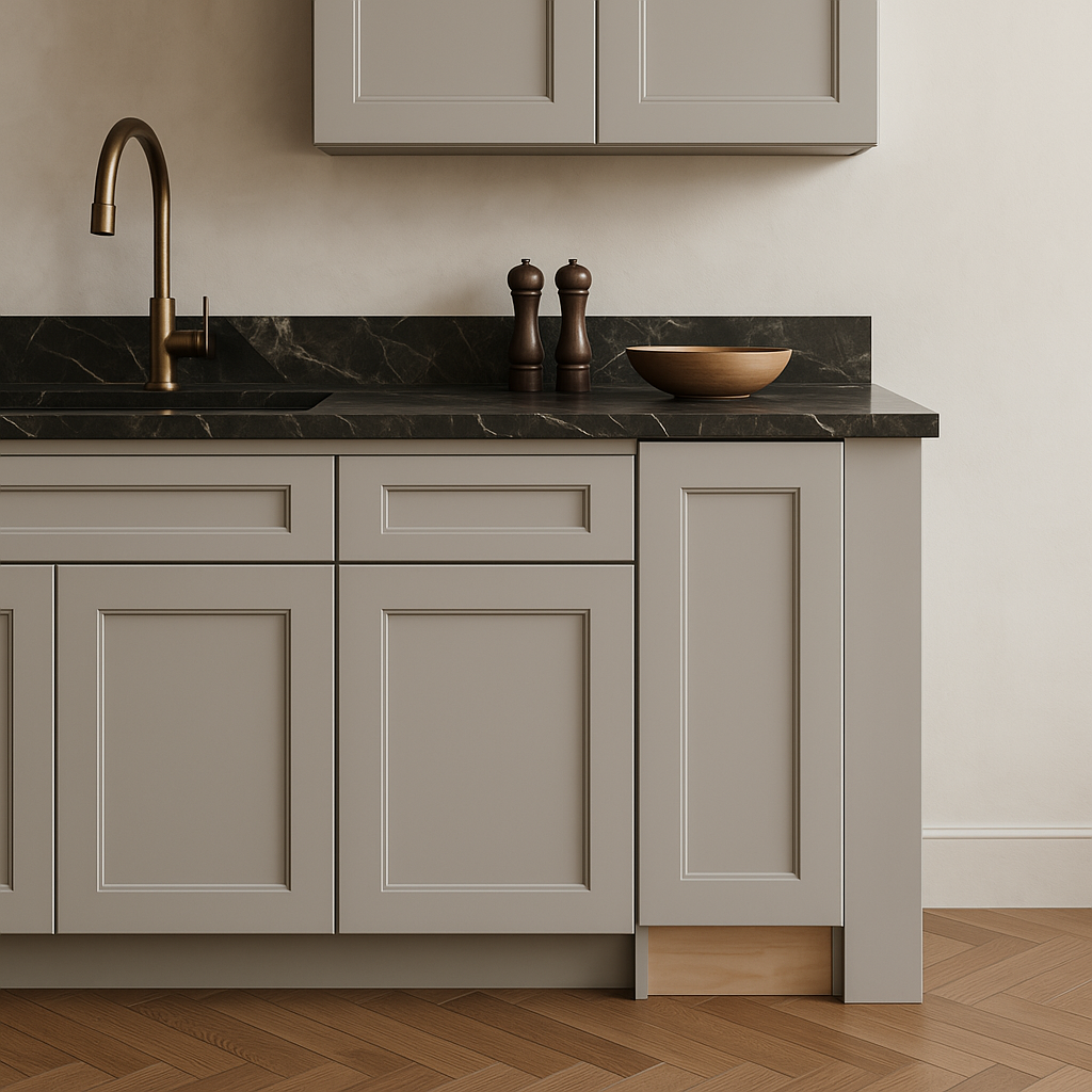 Home Decorators Collection Newport Pearl Gray Kitchen Cabinet