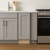 Home Decorators Collection Newport Full Height Base Kitchen Cabinet in Pearl Gray