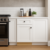 Home Decorators Collection Newport 15 in. W x 24 in. D x 34.5 in. H Assembled Plywood Base Kitchen Cabinet in Pacific White