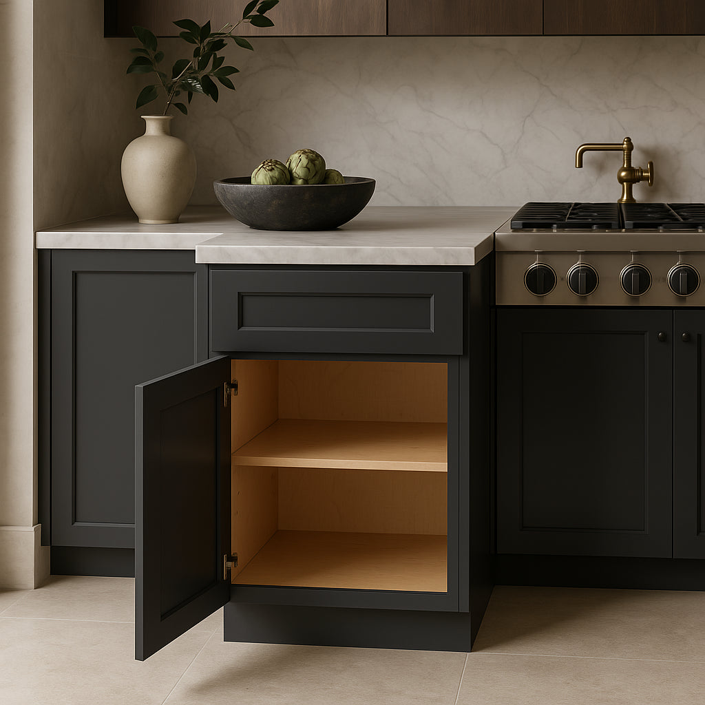 Home Decorators Collection Newport Deep Onyx Kitchen Base Cabinet
