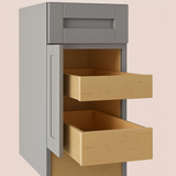 Home Decorators Collection Washington Veiled Gray Shaker Base Kitchen Cabinet