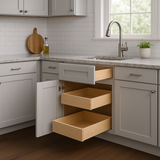 Home Decorators Collection Washington Veiled Gray Shaker Base Kitchen Cabinet