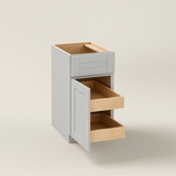 Home Decorators Collection Veiled Gray Shaker Base Kitchen Cabinet