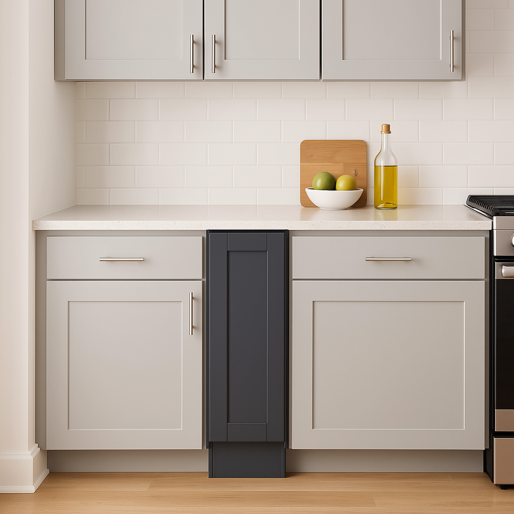 Home Decorators Collection Washington Onyx Kitchen Cabinet with Soft Close Door