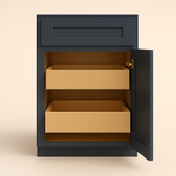 Home Decorators Collection Washington Base Kitchen Cabinet in Valiant Onyx
