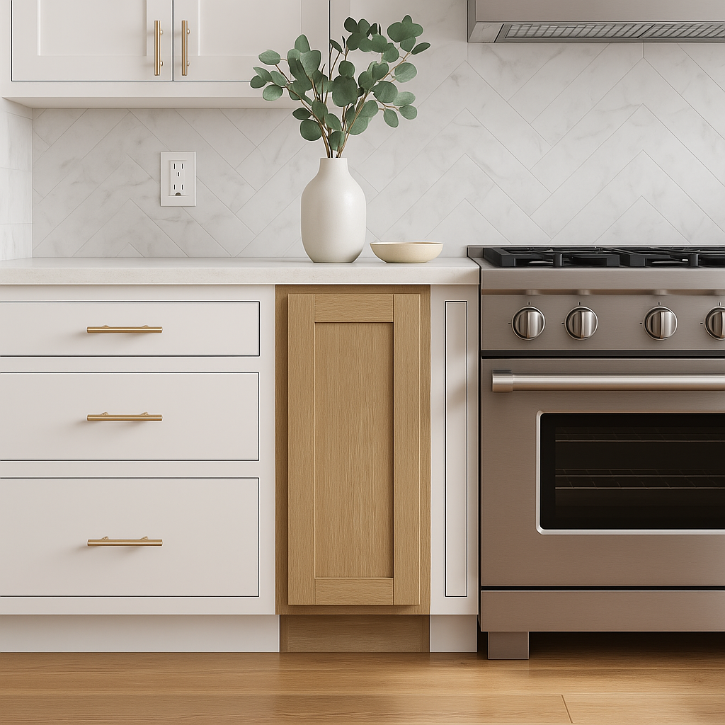 Home Decorators Collection Washington Oak Plywood Base Kitchen Cabinet