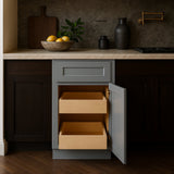 Home Decorators Collection Newport Pearl Gray Base Kitchen Cabinet