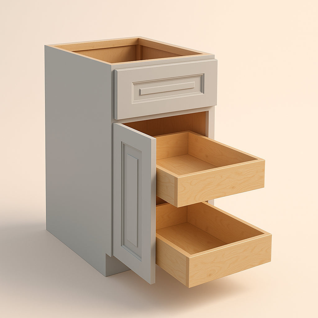 Home Decorators Collection Grayson Pearl Gray Kitchen Cabinet