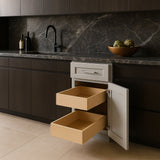 Home Decorators Collection Grayson Pearl Gray Base Kitchen Cabinet
