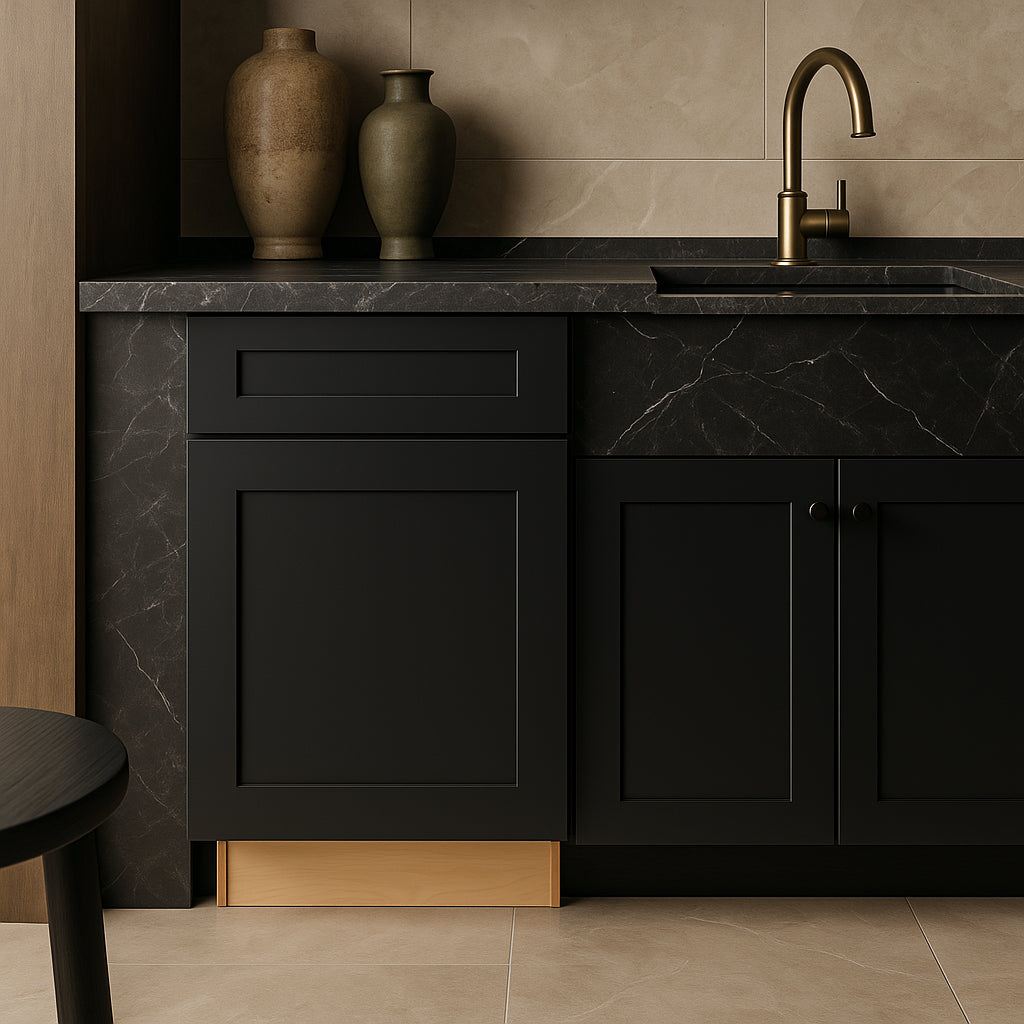 Home Decorators Collection Grayson Deep Onyx Kitchen Cabinet