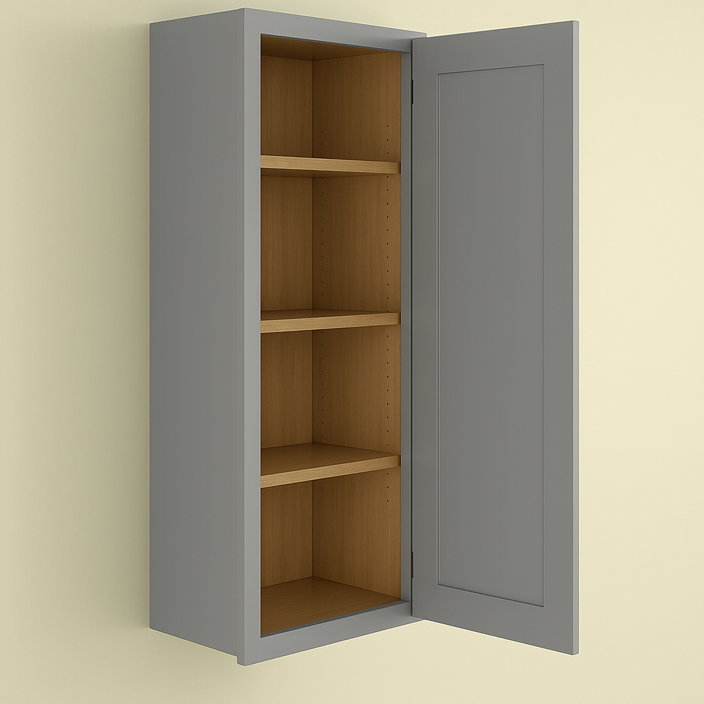 Home Decorators Collection Grayson 18 in. Wall Kitchen Cabinet in Pearl Gray