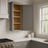 Home Decorators Collection Grayson 18 in. Wall Kitchen Cabinet in Pearl Gray